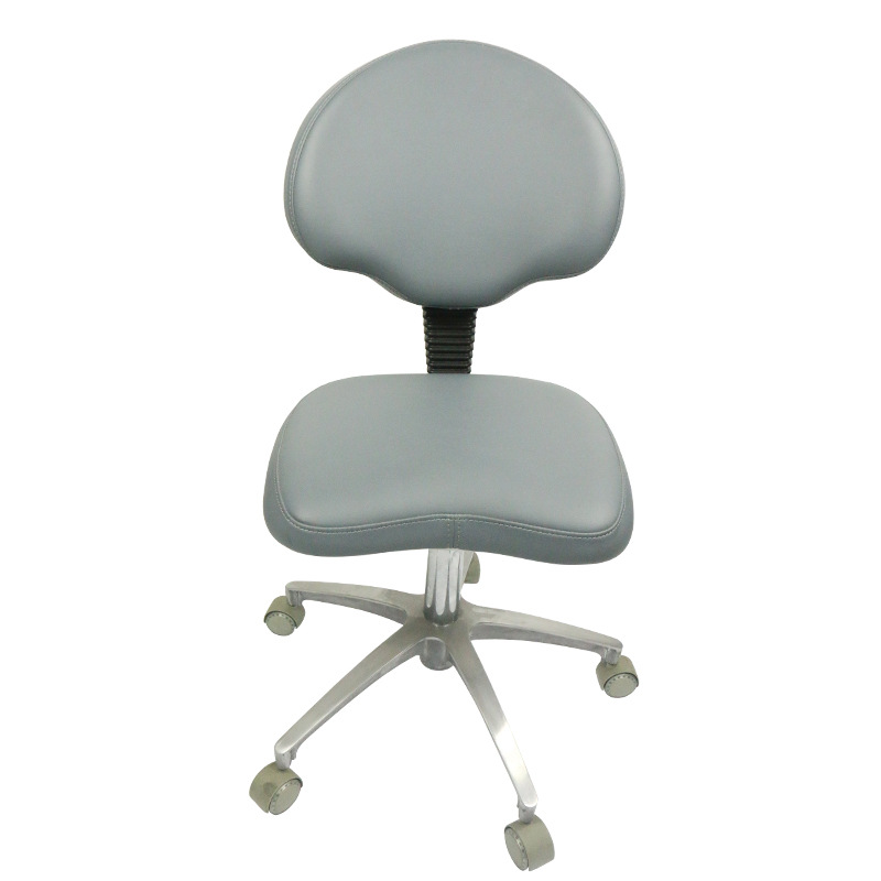 Medical Lab Chair - Kaldırma deri sırtlı sandalye, sessiz tıbbi